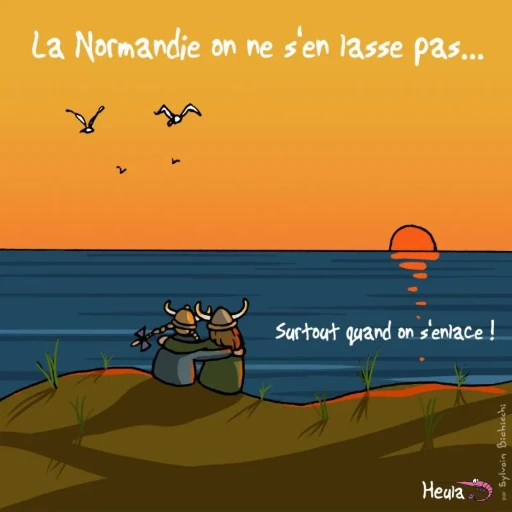 La nomrandie, on ne s'en lasse pas. Surtout quand on s'enlace