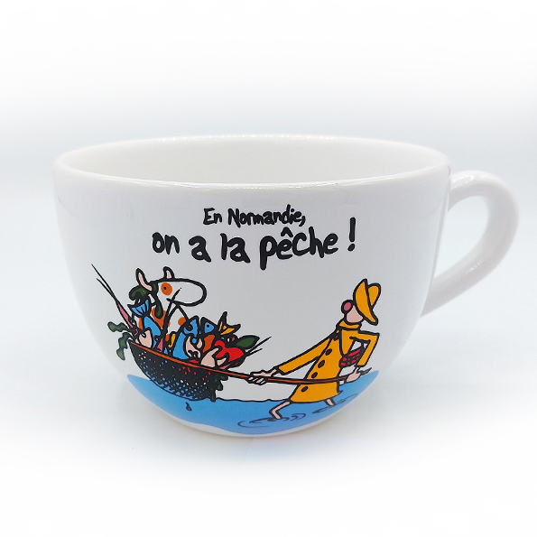 Tasse Jumbo On a la pêche