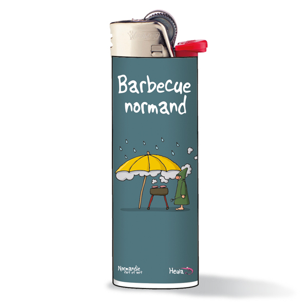[46HE-12] Briquet BIC LOT 2 (ref : 118259) Barbecue
