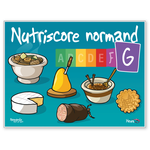 [105HE-74] Set de table Nutriscore
