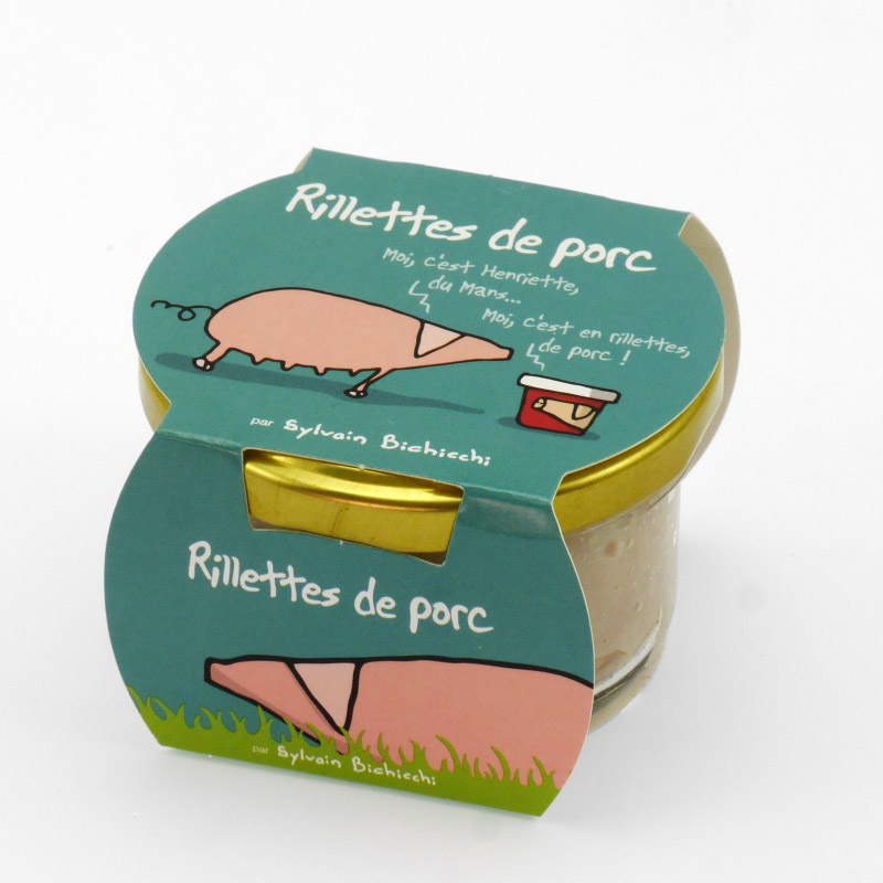 [65HE-0047] Rillettes de porc traditionnelles