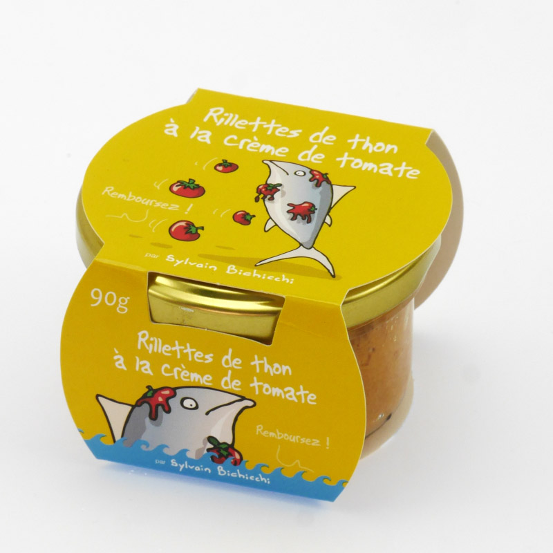 [65HE-0055] Rillettes de thon à la crème de tomate