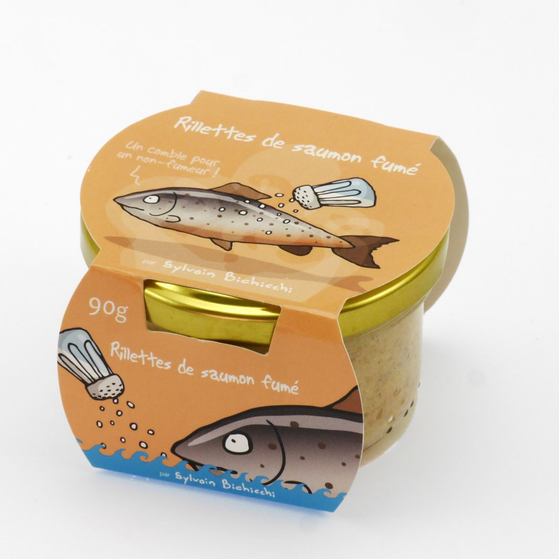 [65HE-0058] Rillettes de saumon fumé