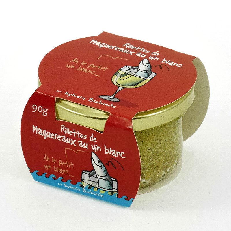 [65HE-0101] Rillettes de maquereaux au vin blanc