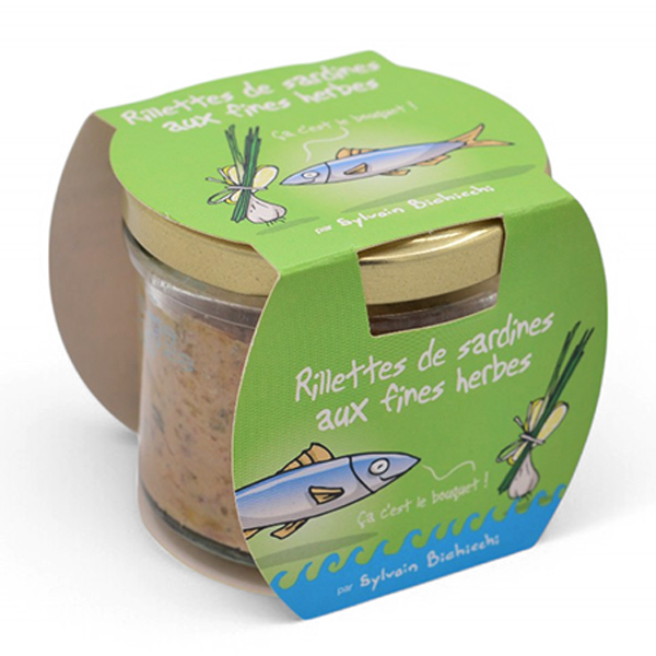 Rillettes de sardines aux fines herbes