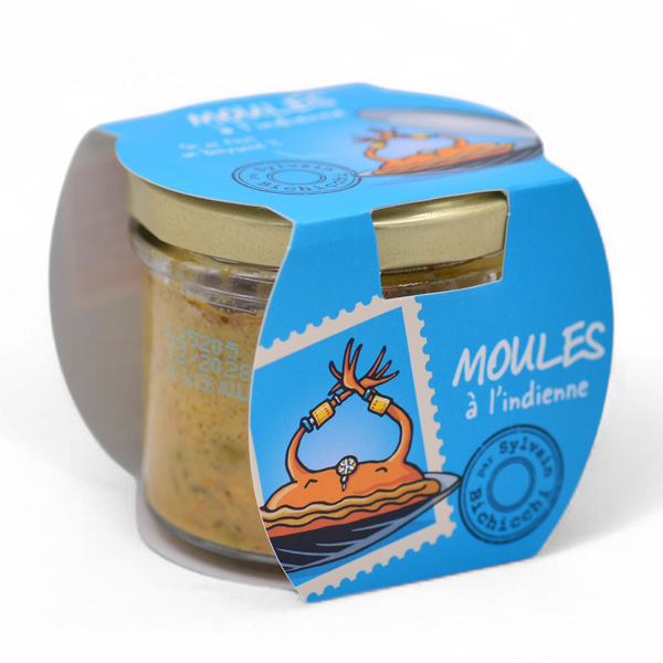 [65HE-0182] Terrine de moules à l'indienne