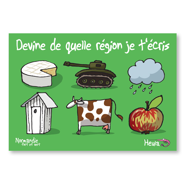 Carte postale De quelle région