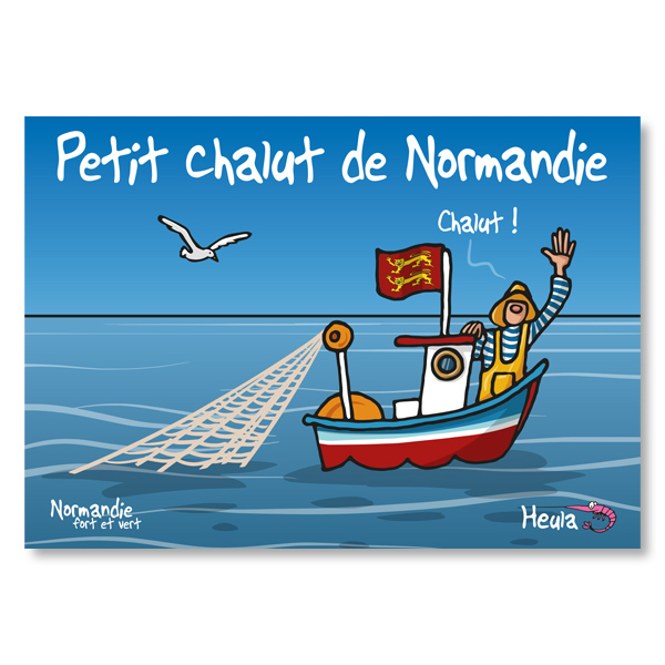 Carte postale Chalut