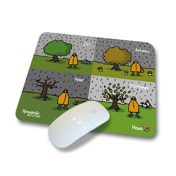 [101HE-01] Tapis de souris 4 saisons