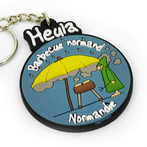 [111HE-11] Porte-clé plat Barbecue