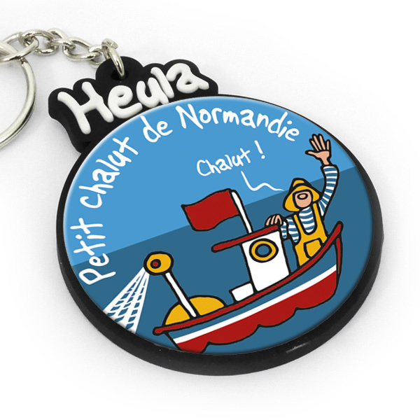 [111HE-19] Porte-clé plat Chalut