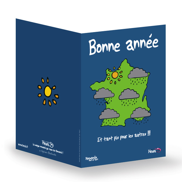 [113HE-002] CP souhait Bonne année Dream avec enveloppe