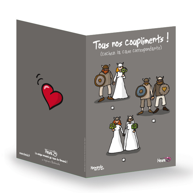 CP souhait Tous nos coupliments avec enveloppe