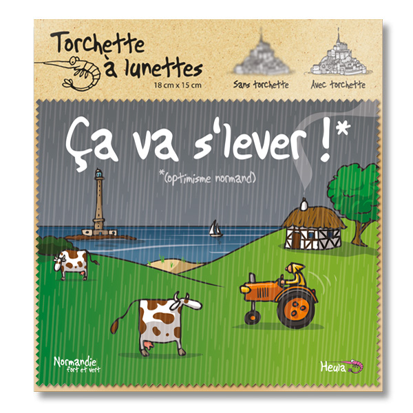 [102HE-38] Essuie-lunettes Ca va s'lever