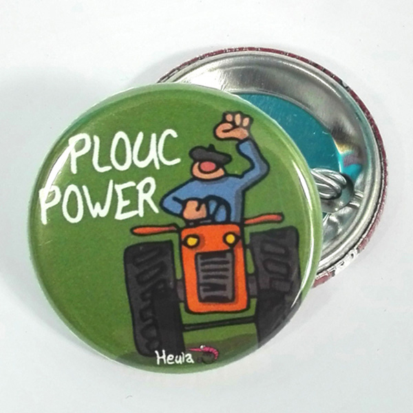Badge Plouc Power
